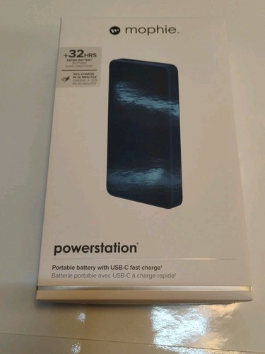 Mophie navy blue powerstation - ,