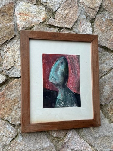 Quadro figura astratta mario - astratta-,