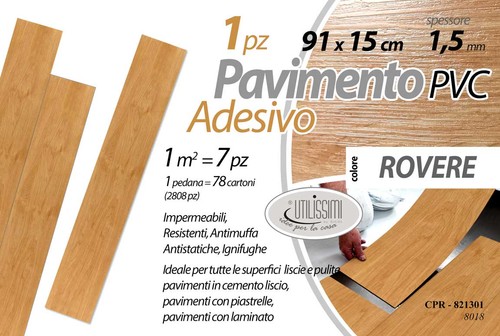 Pavimento pvc parquet adesivo - pavimento,
