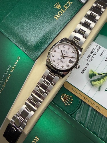 Rolex datejust rosa - rolex,