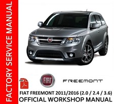 FIAT FREEMONT 2011/2016 WORKSHOP MANUAL - REPAIR SERVICE - WIRING DIAGRAMS - ITA