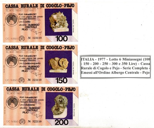 Italia 1977 lotto - 1977, mini