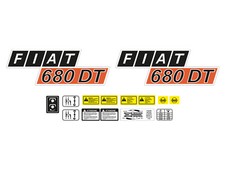 KIT ADESIVI TRATTORE FIAT 680