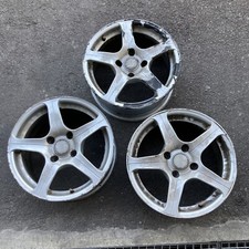 3 cerchi lega usati mitsubishi colt 4 fori 5 / 7J x 16