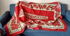 Tovaglia Da Tavola Natalizia Rettangolare 136x220 cm