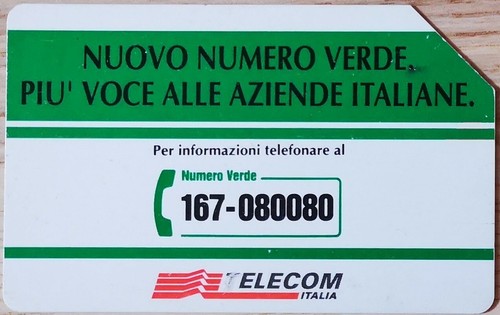 Carta telefonica nuovo numero - telefonica,