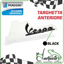 Targhetta anteriore scudo - targhetta,