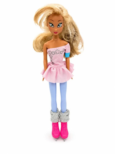 Bambola winx flora pattinaggio - bambola,