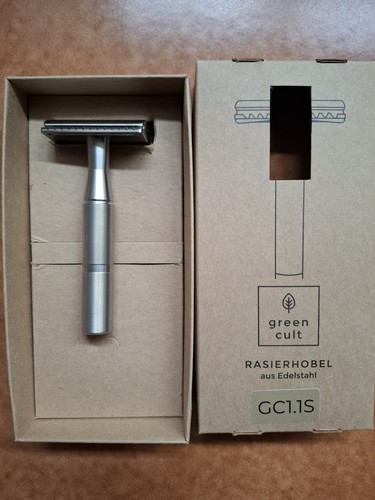 Rasoio sicurezza green cult - sicurezza,