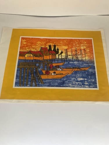 Quadro batik caraibico
