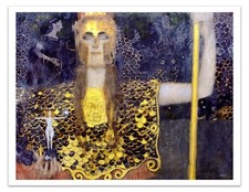 Gustav Klimt PALLAS ATHENA