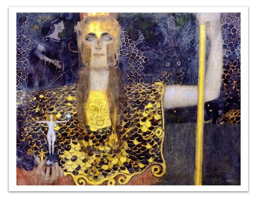 Gustav klimt pallas - pallas, athena