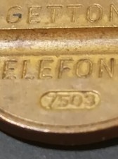 ITALIA gettone telefonico 7503 - RARO, condizione splendida