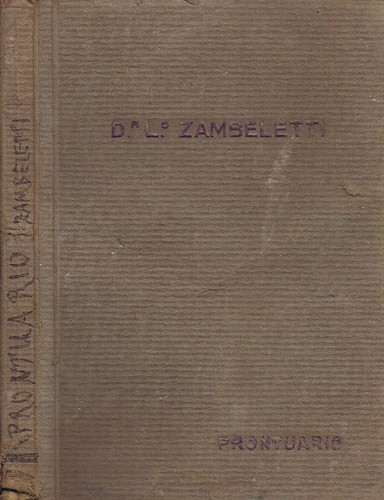 Prontuario parte dizionario - i,