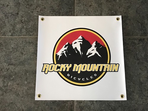 Insegna banner montagna - insegna,