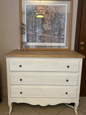 Bellissima cassettiera  legno shabby chic 
