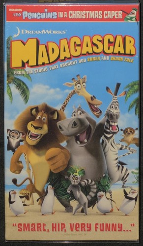 Rare madagascar vhs 2005 - rare,