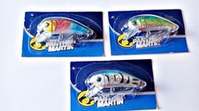Lotto 3 pezzi Minnows Martin