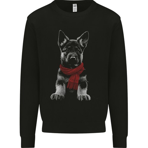 Felpa uomo con cucciolo - con, di