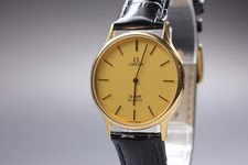 Omega De Ville Quartz Gold