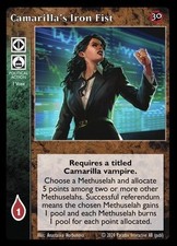 Camarilla's Iron Fist - Political Action - Vampire VTES