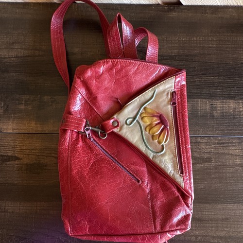 Zaino conception cuir - cuir, fatto