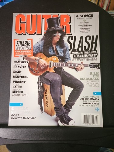 Guitar world magazine - magazine, july