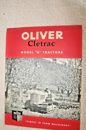 Oliver cletrac modello - cletrac,