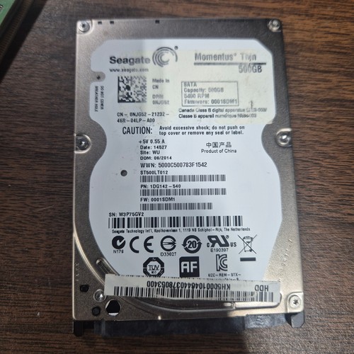Seagate 500 5400 rpm sata - gb,