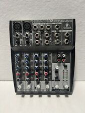 Behringer XENYX 802 Mixer 8 ingressi 2 bus non testato, senza cavo di alimentazione