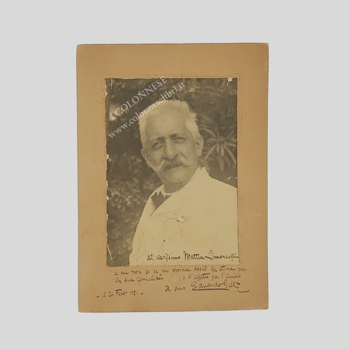 Autografo eduardo galli - autografo,