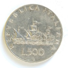 Repubblica italiana 500 lire - italiana,