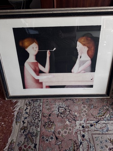 Litografia antonio bueno - litografia, donne