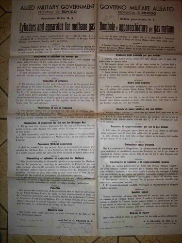 Editto governo militare - editto,