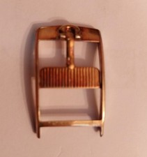 Omega fibbia buckle gold