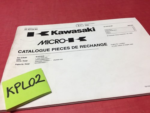 Kawasaki kx125 2003 - kawasaki,