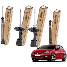 Kit 4 ammortizzatori Fiat Bravo 2 II 198 DAL 2007 MONROE RoadMatic Ant Post