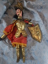 CM 30 - ANTICO PUPO BURATTINO MARIONETTA GUERRIERO PUPO SICILIANO