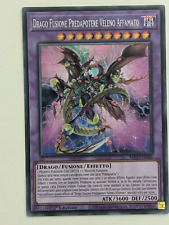 Yu-gi-oh! Drago Fusione Predapotere Veleno Affamato RARA SEGRETA - Italiano