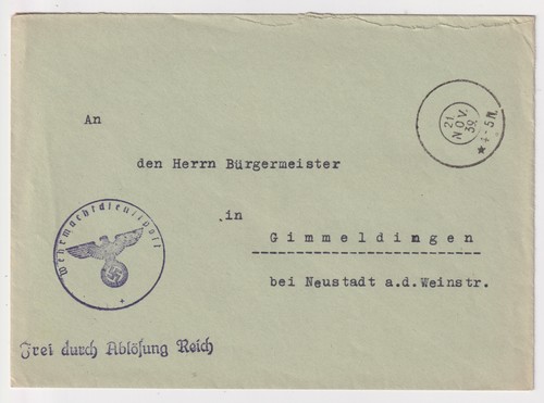 Ww2 wehrmacht posta - wehrmacht, di