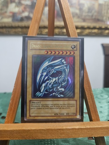 Drago bianco occhi - bianco, holo