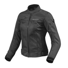 Giacca moto estiva Rev'it Eclipse Nero Donna
