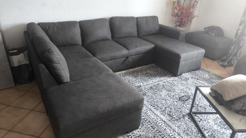 Divano letto angolare usato - letto,