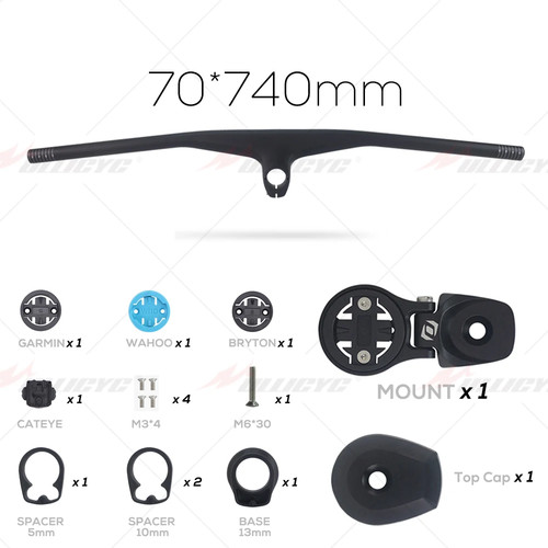 Manubrio integrato bici - , -6°