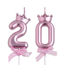 Candele compleanno oro - candele, 20°