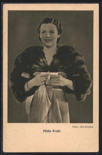 Attrice hilde krahl - attrice, in