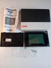 Vemer Modello TUO VE771700 Termostato Settimanale Programmabile da Parete (Nero)