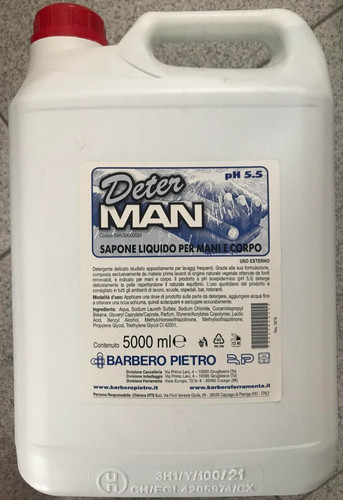 Tanica 5lt sapone liquido - 5lt.,