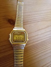 orologio Casio vintage anni 90 WR A159W - funzionante - cinturino non originale