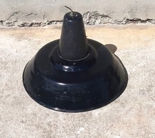 Lampada industriale a sospensione anni 50 diametro circa 45cm  vintage originale